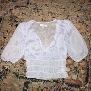 Lavender blouse